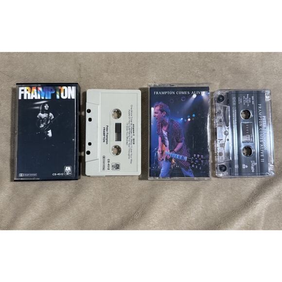 Lot of 2 Peter Frampton Cassette Tapes Frampton and Frampton Comes Alive II - Picture 6 of 7
